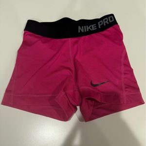 Hot pink Nike pros